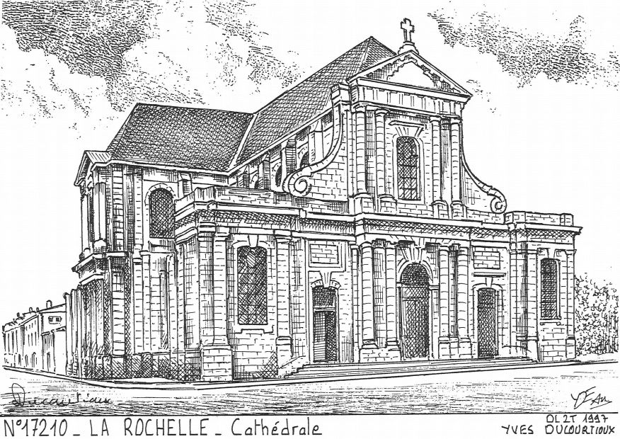 N 17210 - LA ROCHELLE - cathédrale